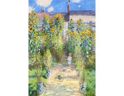 D-7786 Claude Monet - Umělecová zahrada ve Vétheuil
