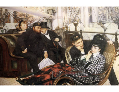 R16-127 James Tissot - Poslední večer