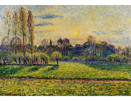 VCP-288 Camille Pissarro - Pohled na Bazincourt