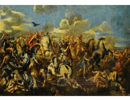 DDSO-1290 Pietro da Cortona - Alexander vítězí nad Dariusem v bitvě u Issus