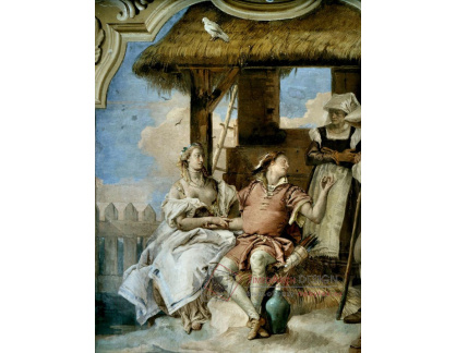 VSO1511 Giovanni Battista Tiepolo - Loučení  Angeliky a Medora