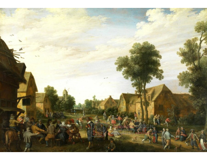 A-5440 Joost Cornelisz Droochsloot - Vesnický jarmark