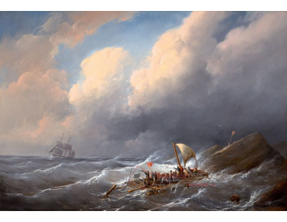 D-6646 Christian Cornelis Kannemans - Ztroskotání na volném moři