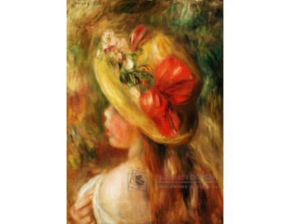 D-6932 Pierre-Auguste Renoir - Mladá dívka s kloboukem