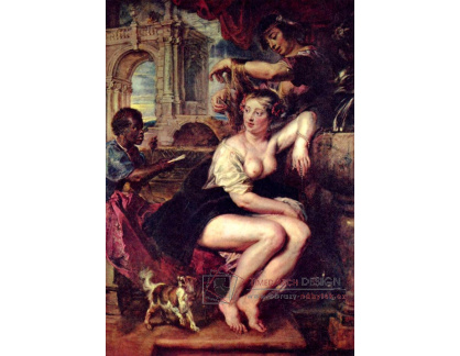 VRU22 Peter Paul Rubens - Bathseba u fontány