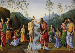 SO V-302 Pietro Perugino - Kristův křest