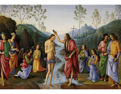 SO V-302 Pietro Perugino - Kristův křest