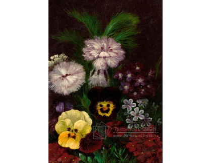 VKZ 524 Neznámý autor - Zátiší s květinami