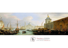 DDSO-2479 Luca Carlevarijs - Výhled na Isola di San Giorgio v Benátkách