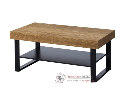 MOSAIC 41, konferenční stolek, dub / černá