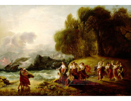 D-7043 Benjamin West - Telemachus a Calypso