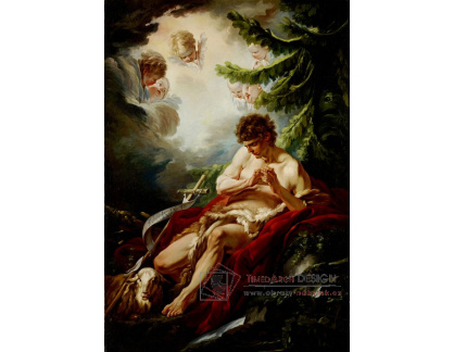 D-7848 Francois Boucher - Svatý Jan Křtitel