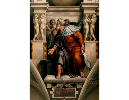 A-64 Michelangelo Buonarroti - Ezekiel