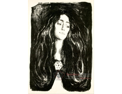 VEM13-74 Edvard Munch - Eva Mudocci