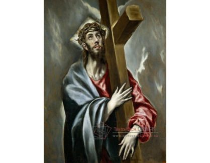 VSO 789 El Greco - Kristus s křížem