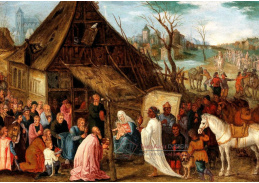 A-2239 Jan Brueghel - Klanění tří králů