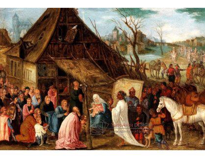 A-2239 Jan Brueghel - Klanění tří králů