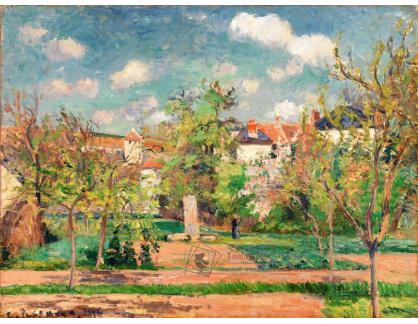 D-8114 Camille Pissarro - Zahrada v plném slunci