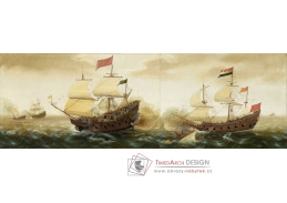 D-8432 Cornelis Verbeeck - Námořní setkání mezi holandskými a španělskými válečnými lod