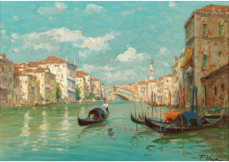 DDSO-1580 Ferdinando Silvani - Canal Grande v Benátkách