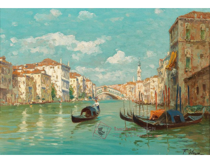 DDSO-1580 Ferdinando Silvani - Canal Grande v Benátkách