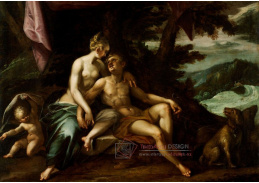 DDSO-1623 Hans von Aachen - Venuše a Adonis