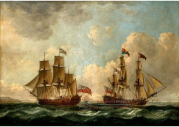 VSO 1164 John Cleveley - Loď Peregrine přejmenovaná na Royal Caroline