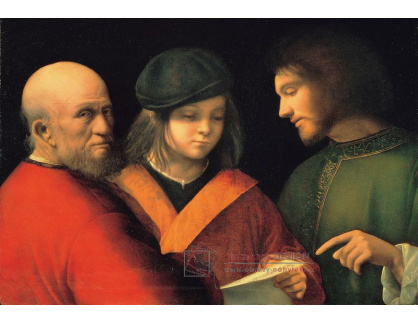 SO VI-286 Giorgione - Tři filozofové