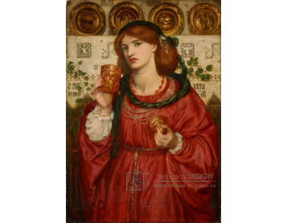 XV-374 Dante Gabriel Rossetti - Milovaný pohár
