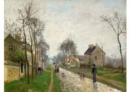 A-1655 Camille Pissarro - Cesta v Louveciennes