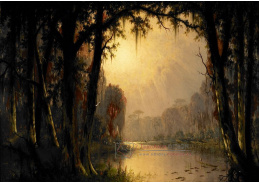 A-2349 Joseph Rusling Meeker - Bayou Teche v Louisianě