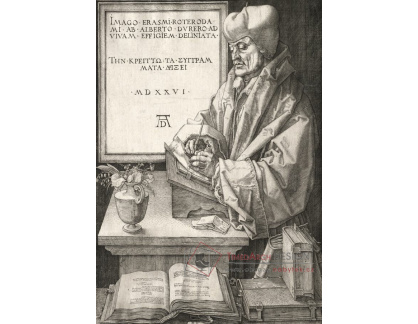 VR12-96 Albrecht Dürer - Desiderius Erasmus Rotterdamský