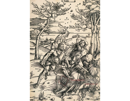 VR12-109 Albrecht Dürer - Herkules dobývá molionidská dvojčata