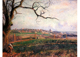 VCP-372 Camille Pissarro - Pohled na Pontoise