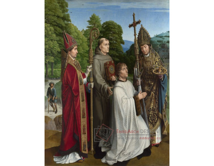 VH650 Gerard David - Bernardijn Salviati a tři svatí