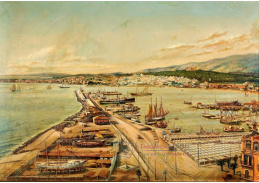 DDSO-949 Neznámý autor - Pohled na přístav a město Terst