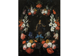 SO VII-453 Abraham Mignon - Květinový věnec