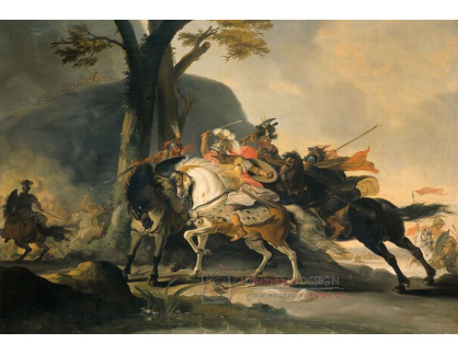 SO VI-27 Cornelis Troost - Alexandr Veliký v bitvě proti Peršanům