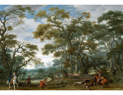 SO VI-471 Esaias van de Velde - Lov na jelena