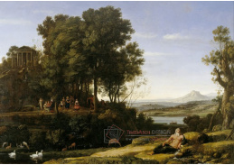 SO XI-235 Claude Lorrain - Krajina s Apollem a můzami