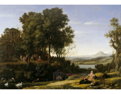 SO XI-235 Claude Lorrain - Krajina s Apollem a můzami