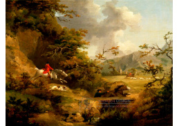 SO XII-171 George Morland - Hon na lišku