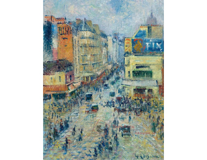 A-4572 Gustave Loiseau - Rue Clignancourt v Paříži