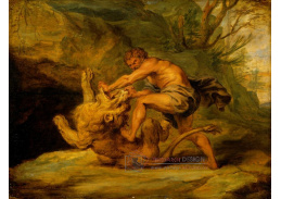 A-7135 Peter Paul Rubens - Samson a lev