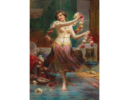 DDSO-5438 Hans Zatzka - Orientální kráska