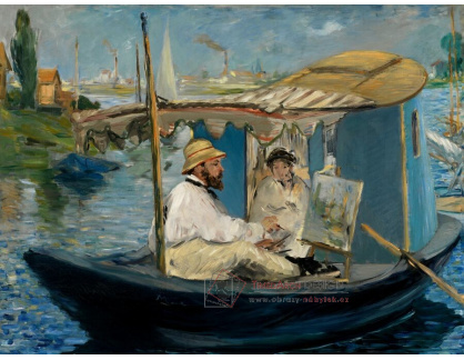 VEM 67 Édouard Manet - Člun