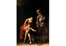 VCAR 46 Caravaggio - Madonna a dítě se svatou Annou