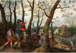 KO IV-414 Marten Van Cleve - Pastevci vracející se do vesnice