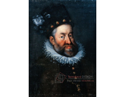 PORT-246 Hans von Aachen  - Portrét Rudolfa II Habsburského