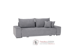 KEVAN BIG SOFA, pohovka rozkládací, látka Alfa 13 světle šedá